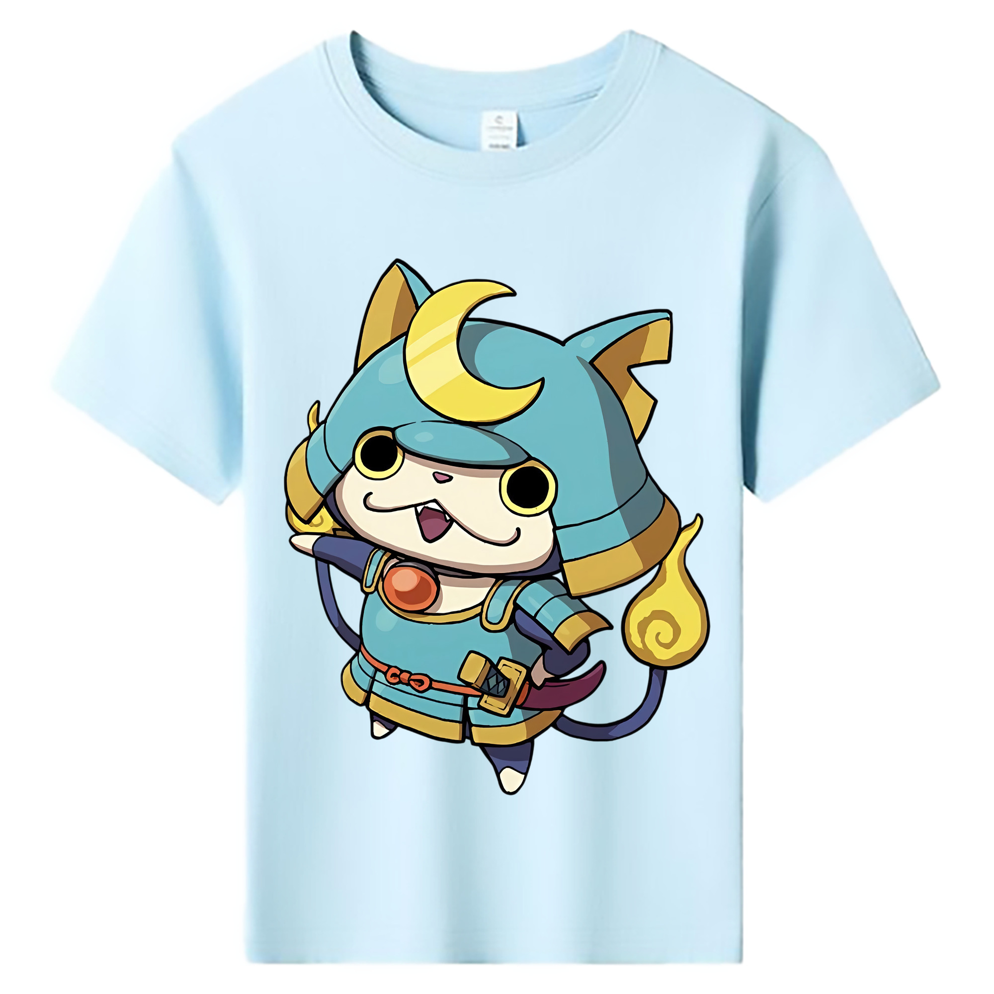 （画像用） 妖怪ウォッチ Yo-kai Watch 綿100％キッズTシャツ（フロントプリント）
